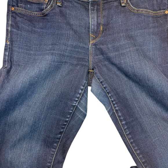 GAP Perfect Bootcut Jeans Women's Blue Denim Size 31L 90s Y2K Flare - Picture 8 of 11